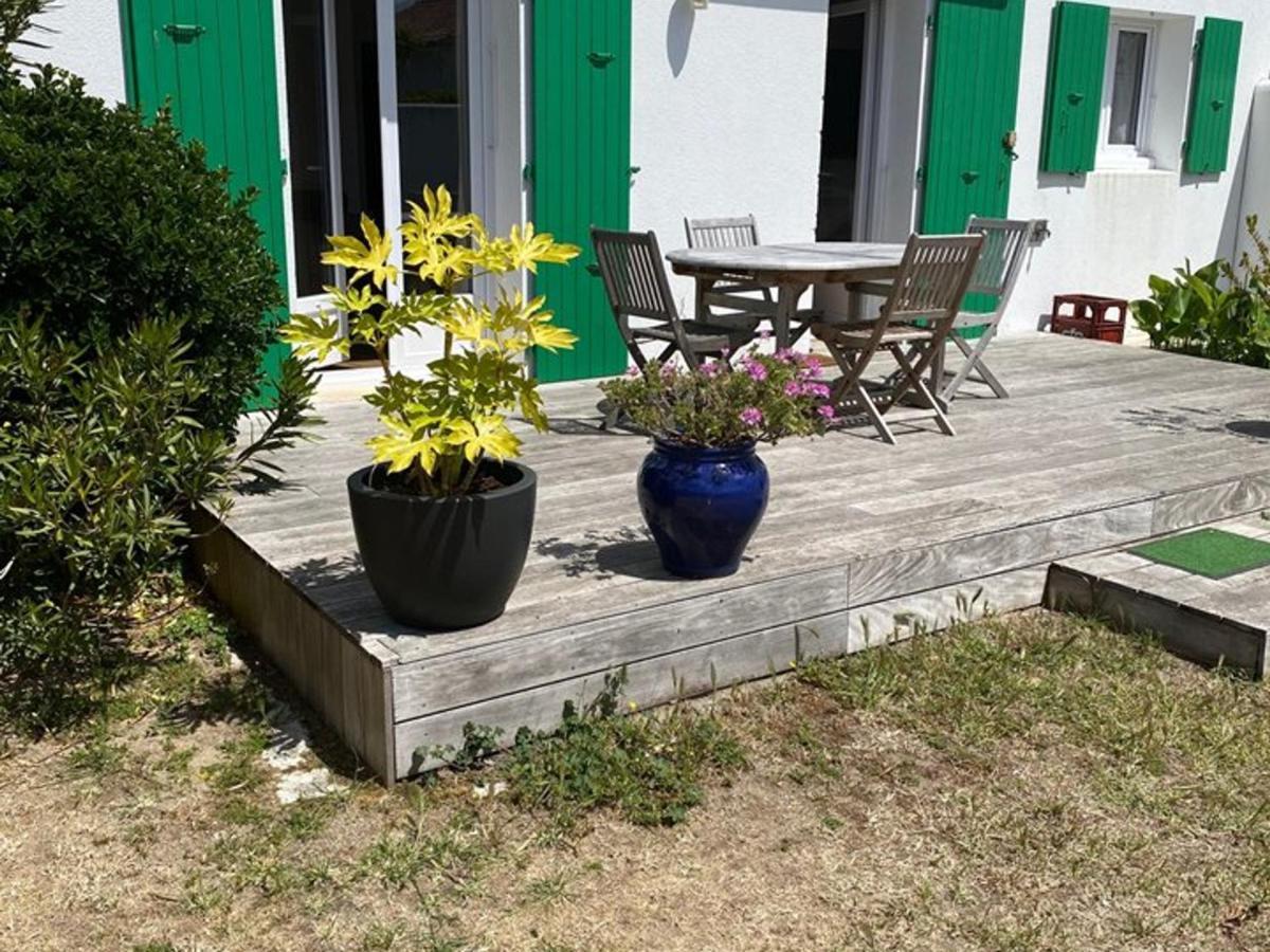Maison Neuve A La Couarde: Proche Centre, Plages Et Marche, Jardin Et Terrasse Equipes - Fr-1-434-35 La Couarde-sur-Mer Exterior foto
